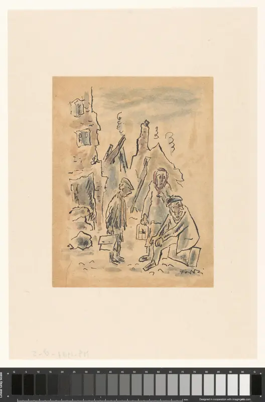 Evacuées Wall Art by Unknown - High-Resolution Digital Print