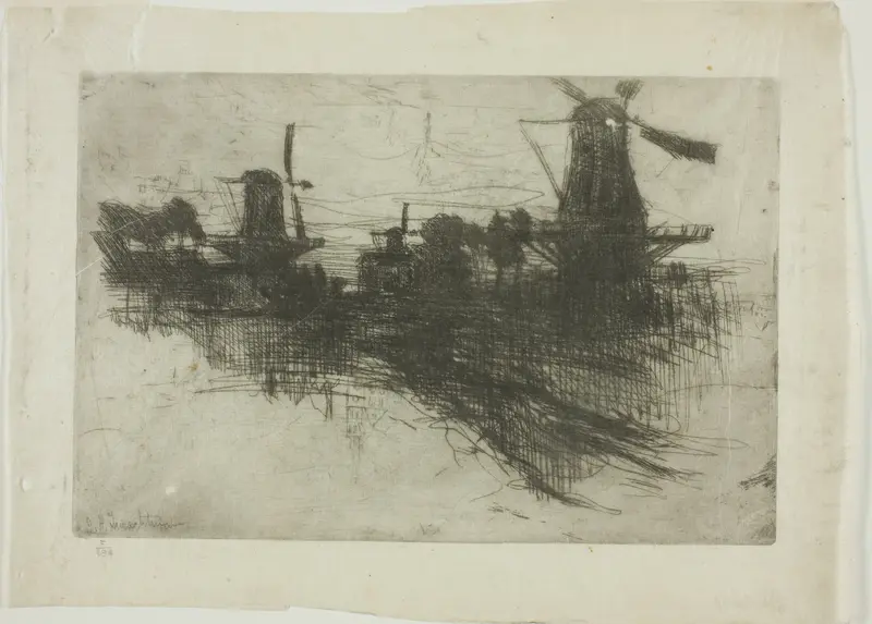 Evening Wall Art by John Henry Twachtman - High-Resolution Digital Print