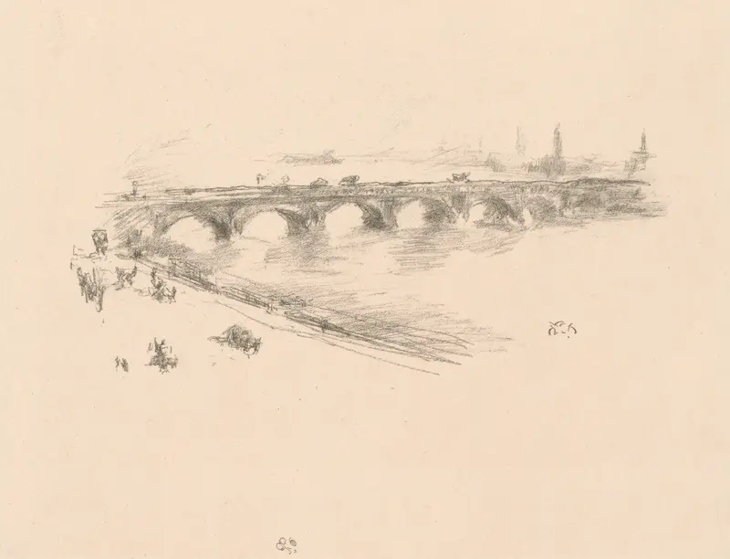 Evening, Little Waterloo Bridge