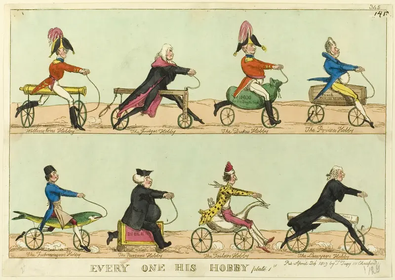 Everyone His Hobby, plate 1