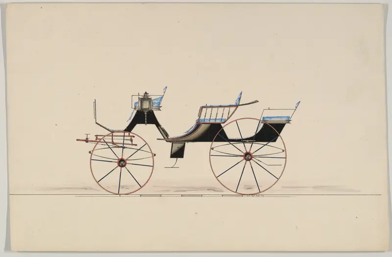 Excursion Wagon (no number) Wall Art by Brewster & Co. - High-Resolution Digital Print