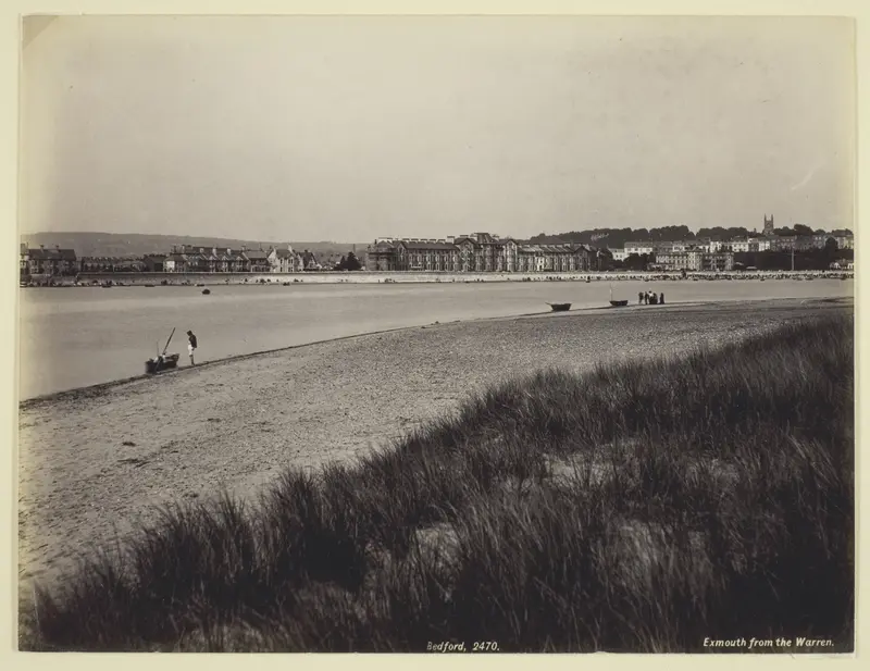 Exmouth from the Warren Wall Art by Francis Bedford - High-Resolution Digital Print
