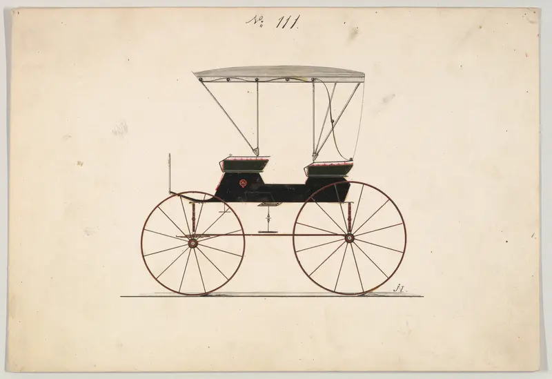 Extension Top Phaeton #111 Wall Art by Brewster & Co. - High-Resolution Digital Print
