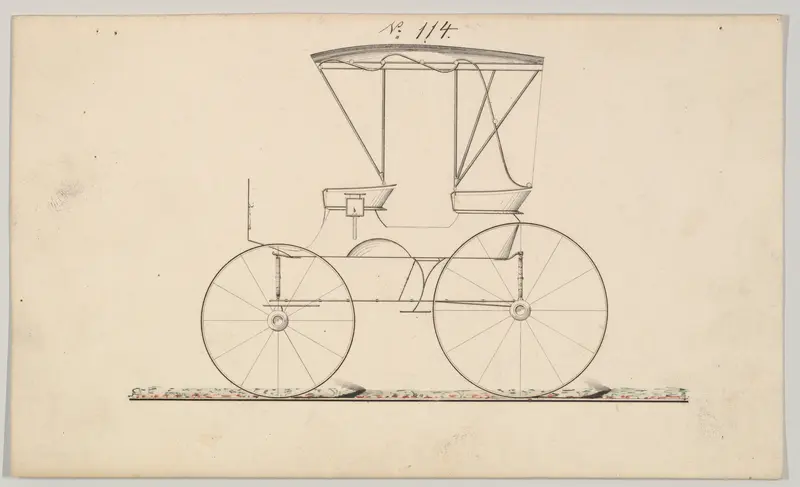 Extension Top Phaeton #114 Wall Art by Brewster & Co. - High-Resolution Digital Print