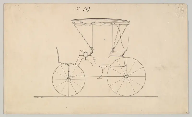 Extension Top Phaeton #117 Wall Art by Brewster & Co. - High-Resolution Digital Print