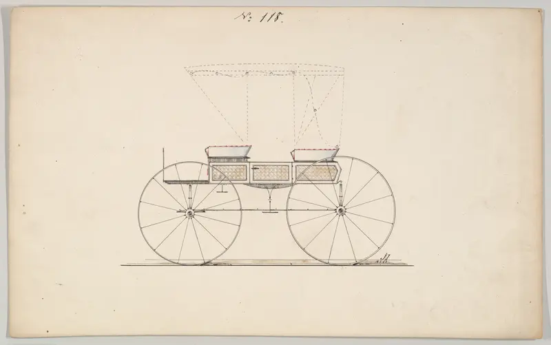 Extension Top Phaeton #118 Wall Art by Brewster & Co. - High-Resolution Digital Print