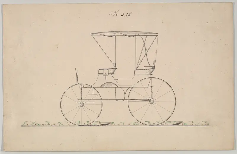Extension Top Phaeton # 328 Wall Art by Brewster & Co. - High-Resolution Digital Print