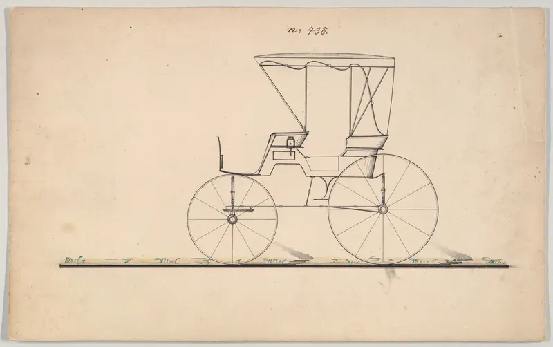 Extension Top Phaeton #438 Wall Art by Brewster & Co. - High-Resolution Digital Print