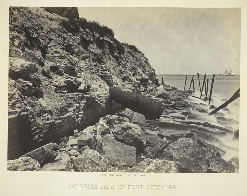 Exterior View of Fort Sumpter