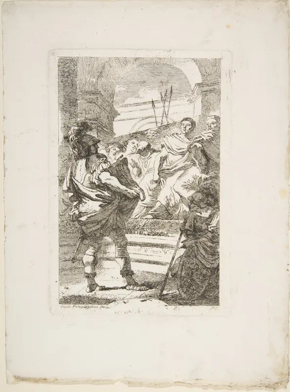 Fabius Maximus before the Senate at Carthage Wall Art by Jean Honoré Fragonard - High-Resolution Digital Print