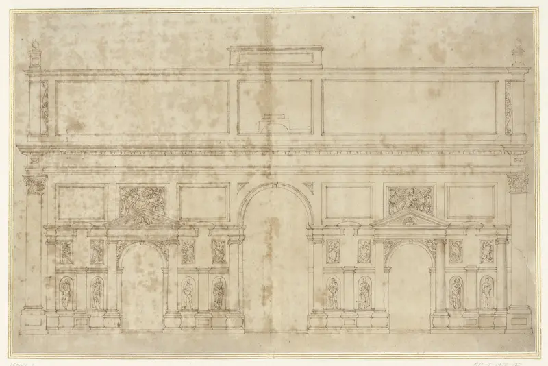 Façade-ontwerp Wall Art by Unknown - High-Resolution Digital Print