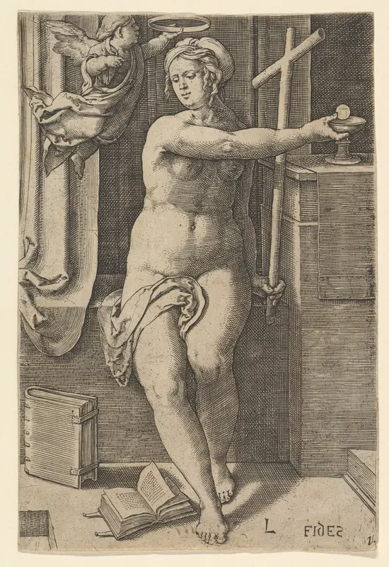 Faith (Fides), from "The Seven Virtues"