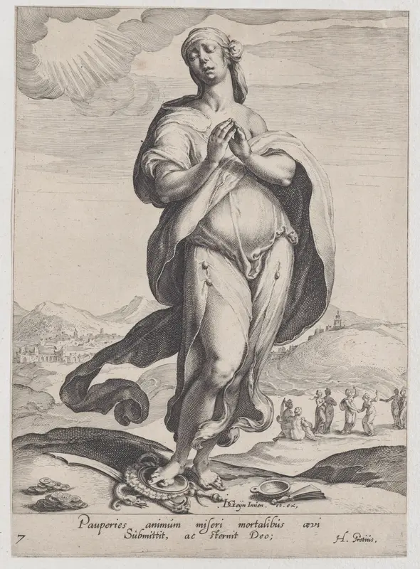 Faith, from "Virtues and Vices" Wall Art by Zacharias Dolendo - High-Resolution Digital Print