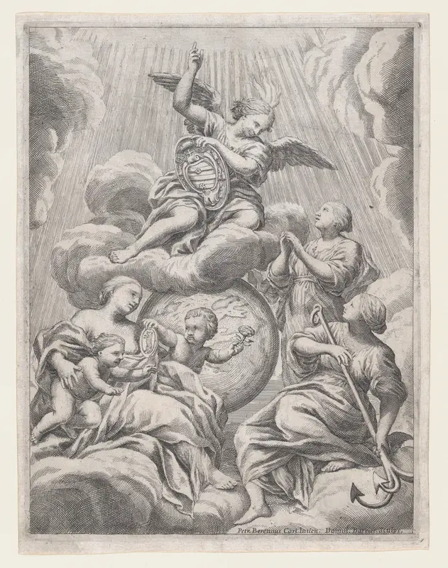 Faith, Hope, and Charity Wall Art by Dominique Barrière - High-Resolution Digital Print