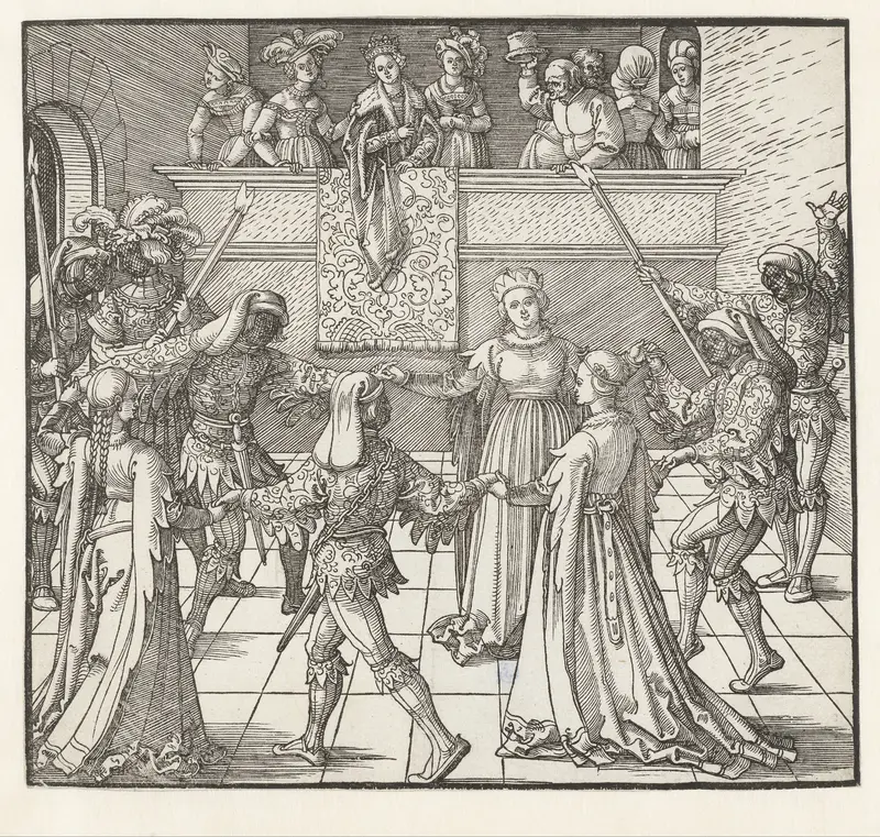 Fakkeldans Wall Art by Albrecht Dürer - High-Resolution Digital Print