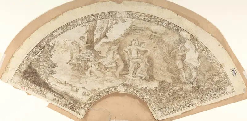 Fan Wall Art by Anonymous, Italian, 19th century - High-Resolution Digital Print