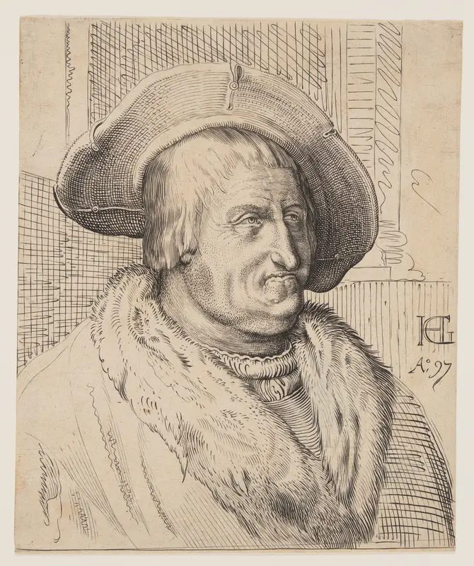 Fantasy Portrait of an Old Man with a Hat