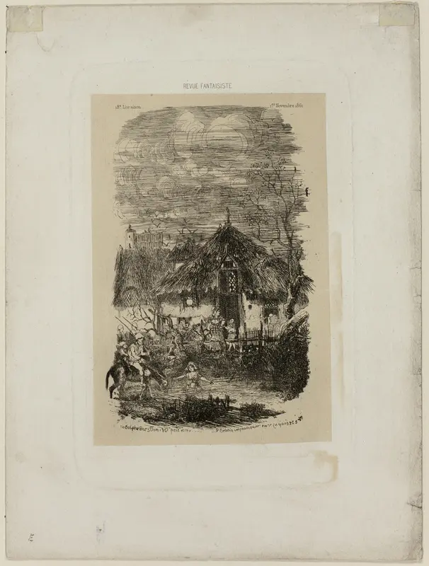 Farm Cottage, from Revue Fantaisiste