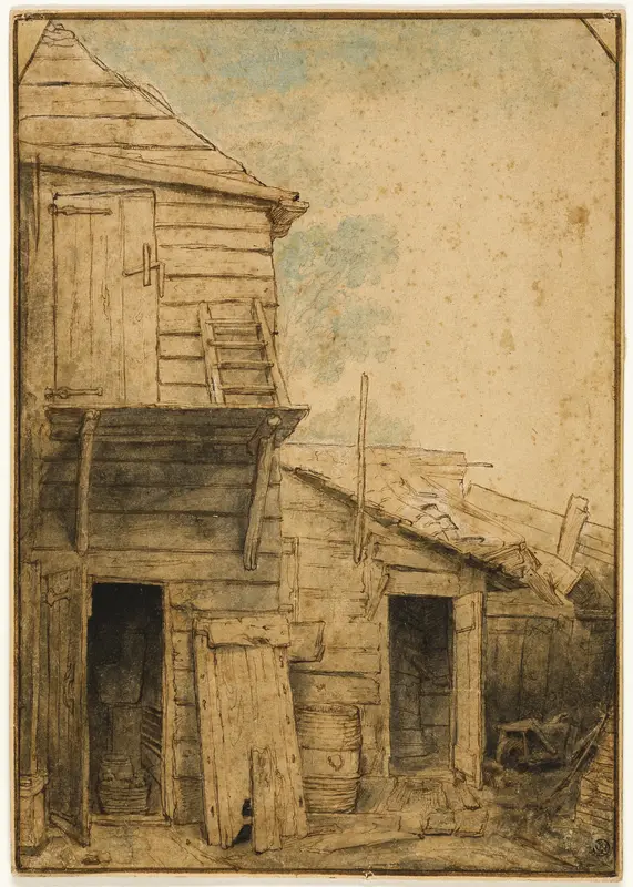 Farmyard Wall Art by Adriaen van Ostade - High-Resolution Digital Print