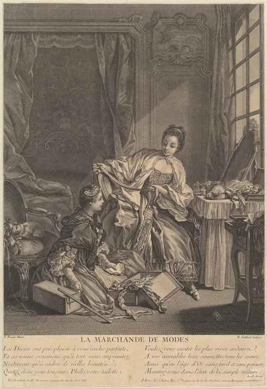 Fashion Merchant Wall Art by René Gaillard - High-Resolution Digital Print