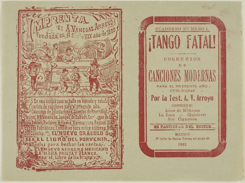 Fatal Tango! Wall Art by José Guadalupe Posada - High-Resolution Digital Print