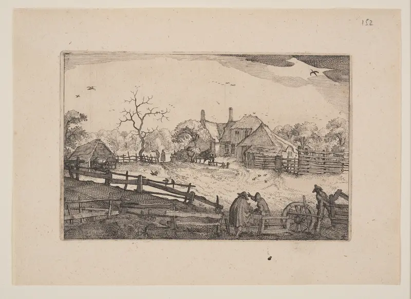 Father’s Inn, from Views in the Surroundings of Haarlem (Plaisante Plaetsen)