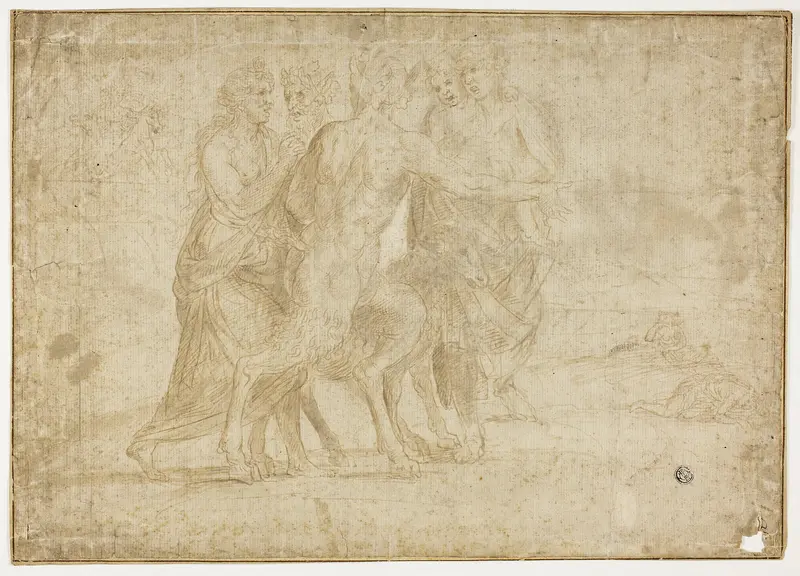 Faun and Nymphs