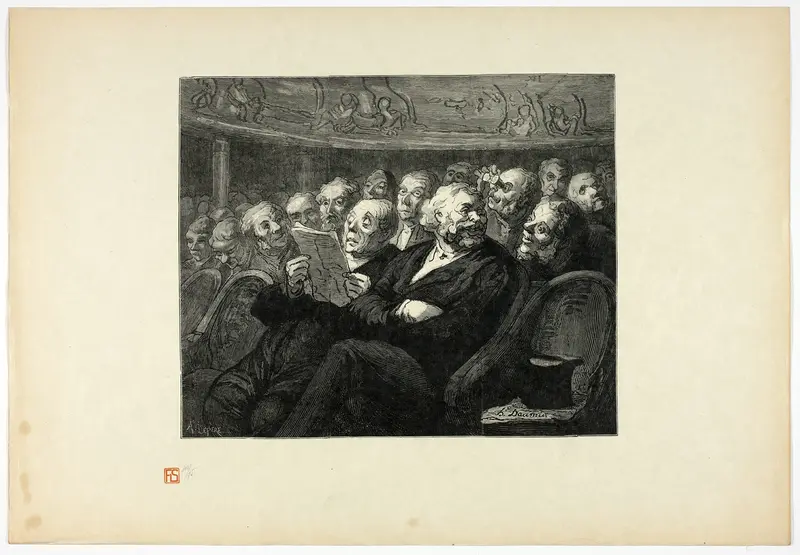 Fauteuils d'orchestre, from Tirage Unique de Trente-Six Bois