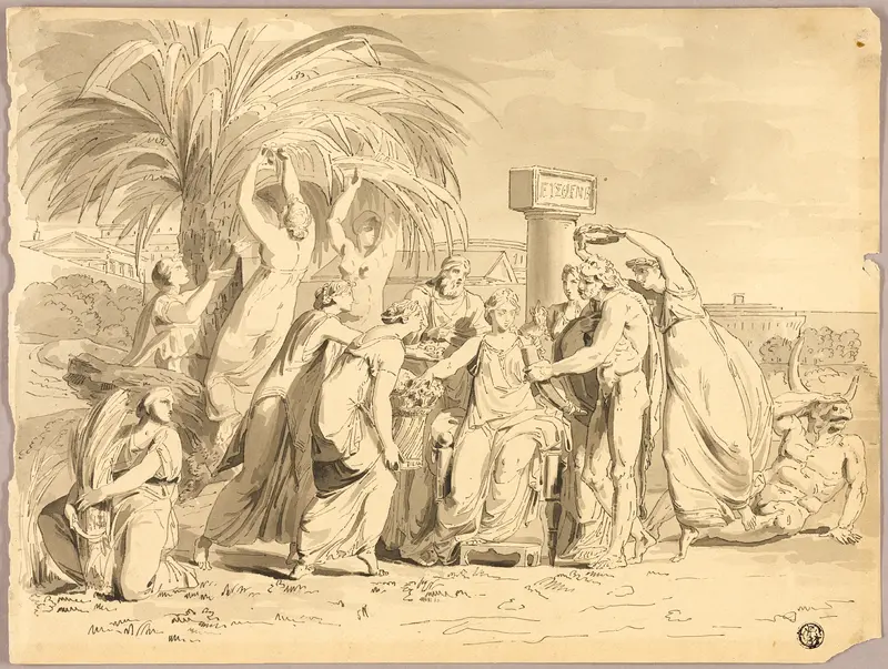 Feast of Ceres Wall Art by Lodovico Lipparini - High-Resolution Digital Print