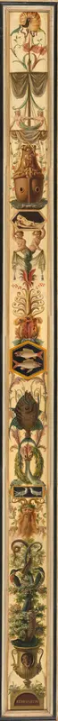 February with the sign of Pisces Wall Art by Giambattista Maderni - High-Resolution Digital Print