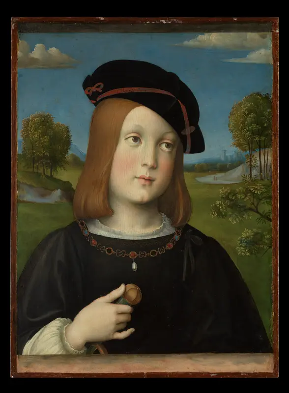 Federico Gonzaga (1500–1540) Wall Art by Francesco Francia - High-Resolution Digital Print