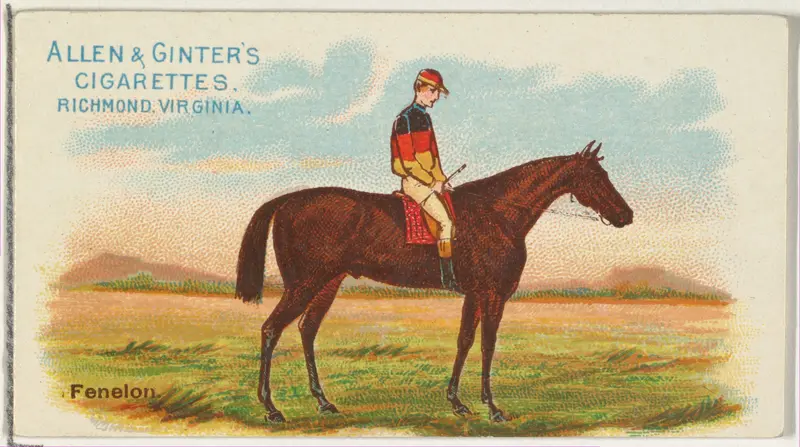 Fenelon, from The World's Racers series (N32) for Allen & Ginter Cigarettes Wall Art by Allen & Ginter - High-Resolution Digital Print
