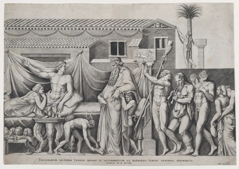 Festival of Dionysius Wall Art by Anonymous, Italian, 16th century - High-Resolution Digital Print