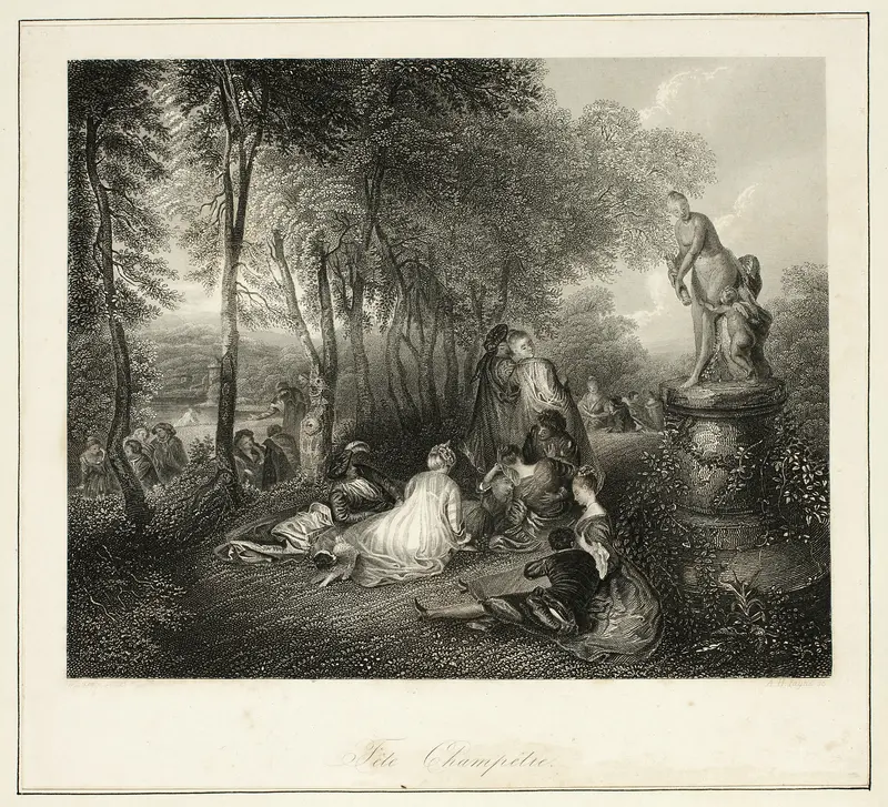 Fête Champêtre Wall Art by Albert Henry Payne - High-Resolution Digital Print