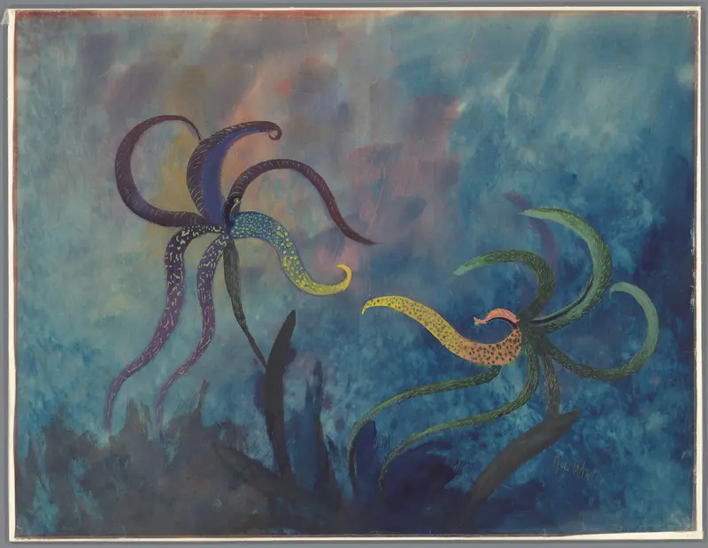 Fighting Orchids Wall Art by Unknown - High-Resolution Digital Print