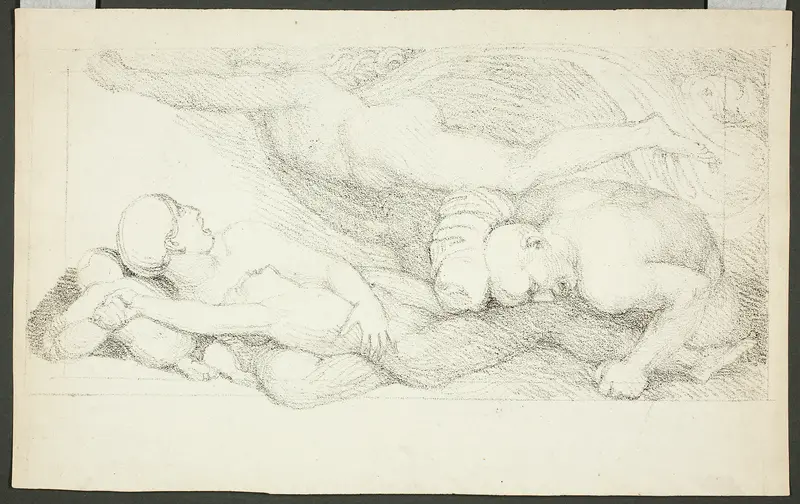 Figures Wall Art by John Flaxman - High-Resolution Digital Print