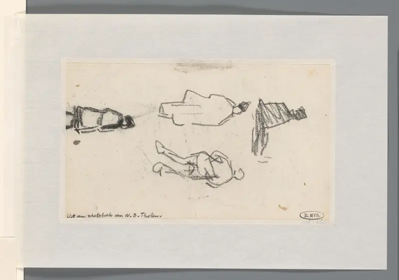 Figuurstudies Wall Art by Willem Bastiaan Tholen - High-Resolution Digital Print