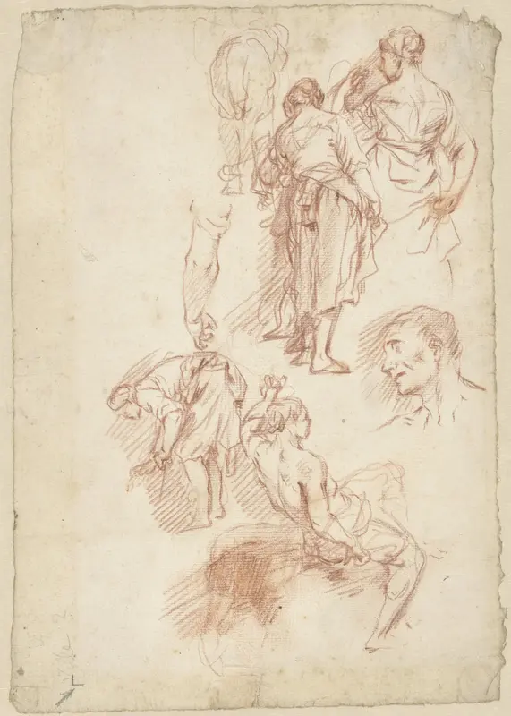 Figuurstudies Wall Art by anonymous - High-Resolution Digital Print
