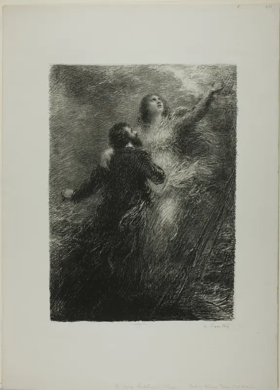 Finale of the Flying Dutchman, second plate