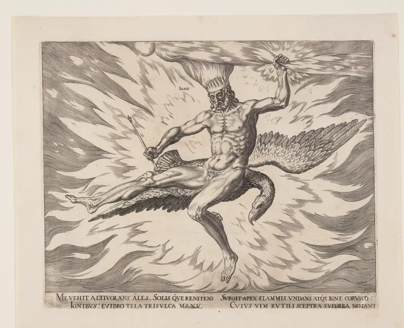 Fire, from The Four Elements