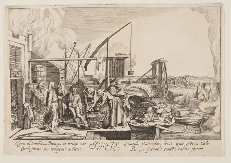 Fire, from The Four Elements