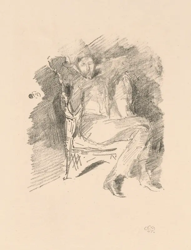 Firelight: Joseph Pennell, No. 1