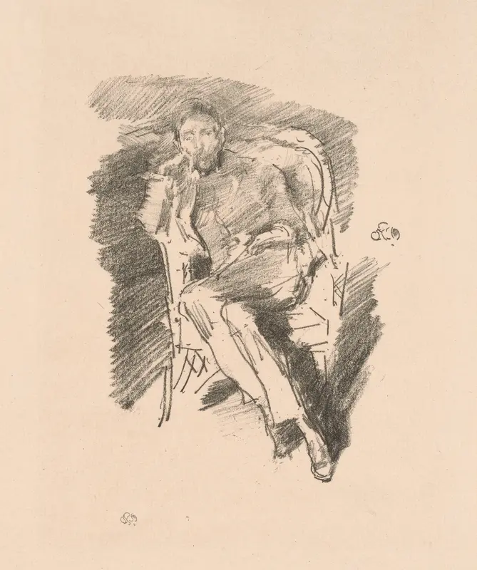 Firelight: Joseph Pennell, No. 2
