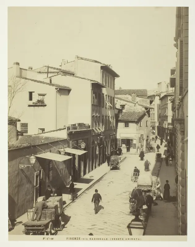 Firenze, via Nazionale Wall Art by Unknown - High-Resolution Digital Print