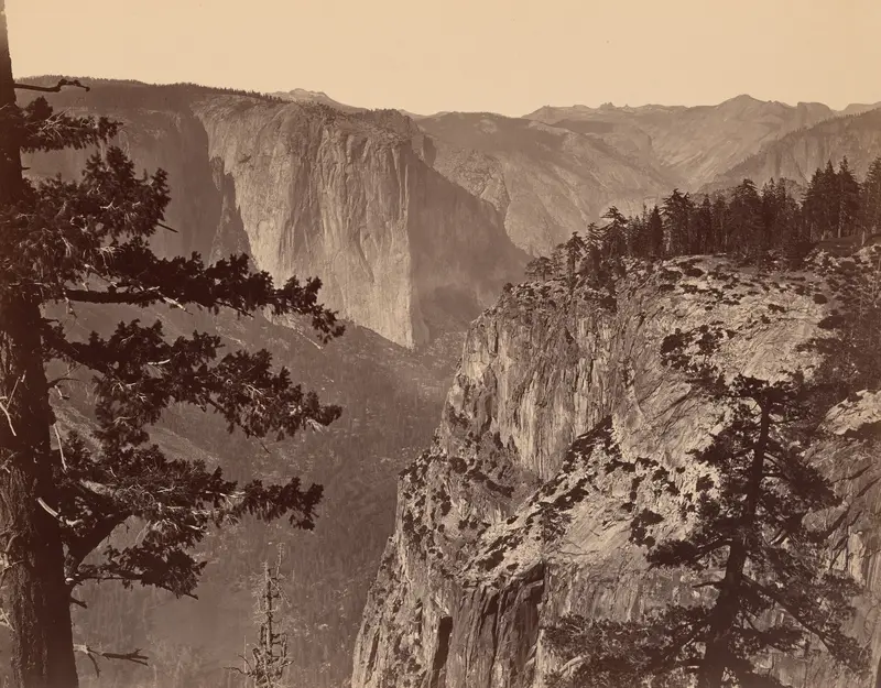 First View of Yosemite Valley from the Mariposa Trail