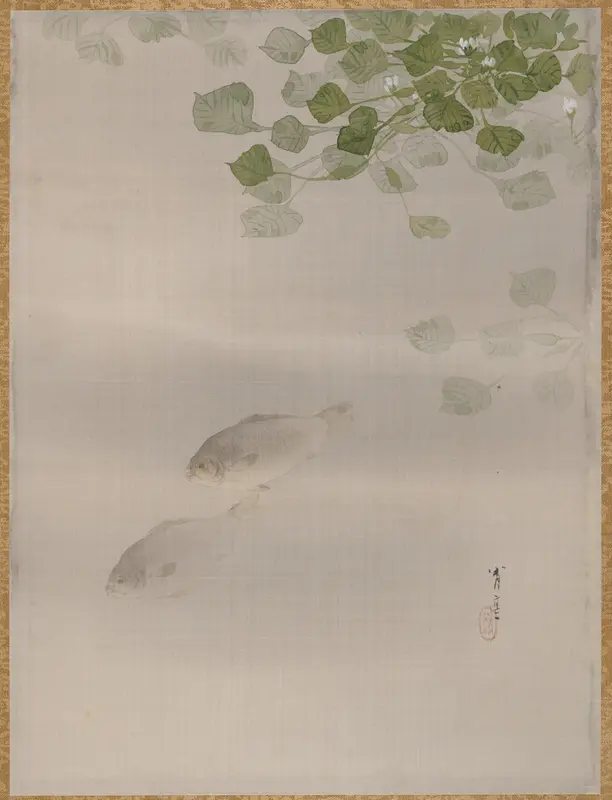 Fishes Wall Art by Watanabe Seitei - High-Resolution Digital Print