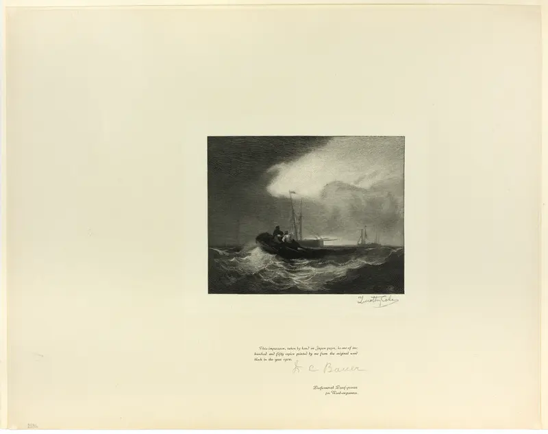 Fishing Boats Off Yarmouth, from Old English Masters