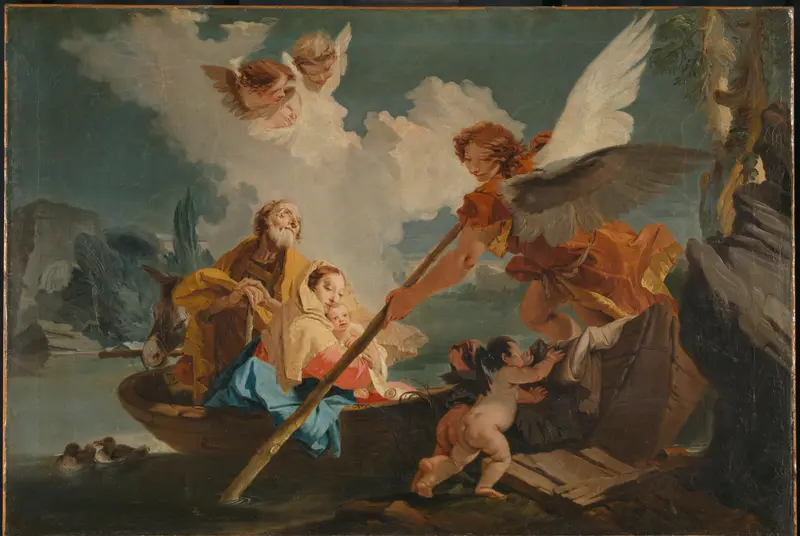 Flight into Egypt Wall Art by Unknown - High-Resolution Digital Print