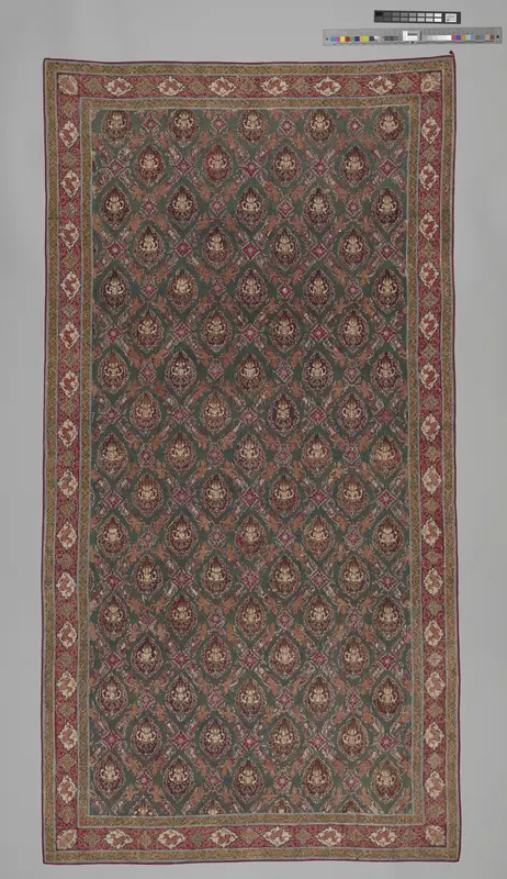 Floor Covering or Hanging (Pha Kiao) Wall Art by Unknown - High-Resolution Digital Print