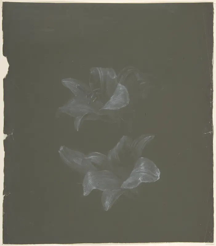 Floral Design Wall Art by Antoine Berjon - High-Resolution Digital Print